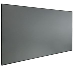 DMInteract 120inch 16:9 4K Thin Frame Black Crystal ALR Projector Screen for Normal/Long Throw Projectors