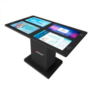 DMInteract 10 Point Capacitive Touch, 2GB RAM, 16GB ROM, Android 11 With Wi-Fi & 20W Wireless Mobile Charging Interactive Screen Table For Restaurant